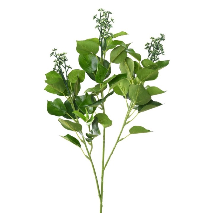 Künstliche Efeuranke mit Beeren, ca 60cm, grün