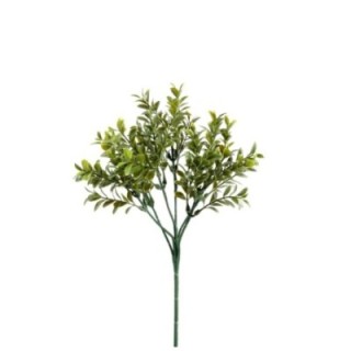 Künstlicher Buchsbaumzweig, ca 40cm, grün