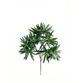 Künstlicher Podocarpus Zweig, ca 35cm, grün