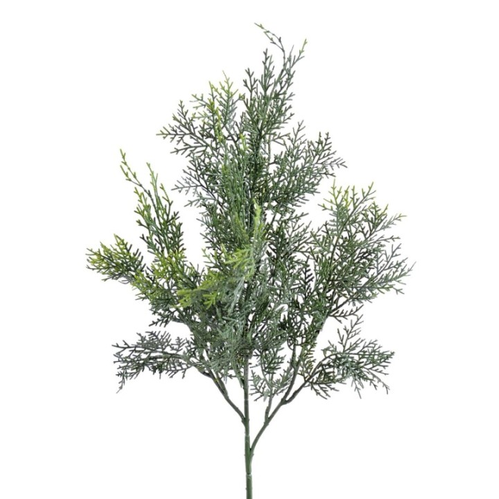 Künstlicher Zypressenzweig, ca 55cm, grün