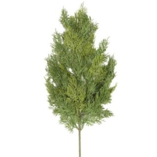 Künstlicher Zypressenzweig, ca 66cm, grün