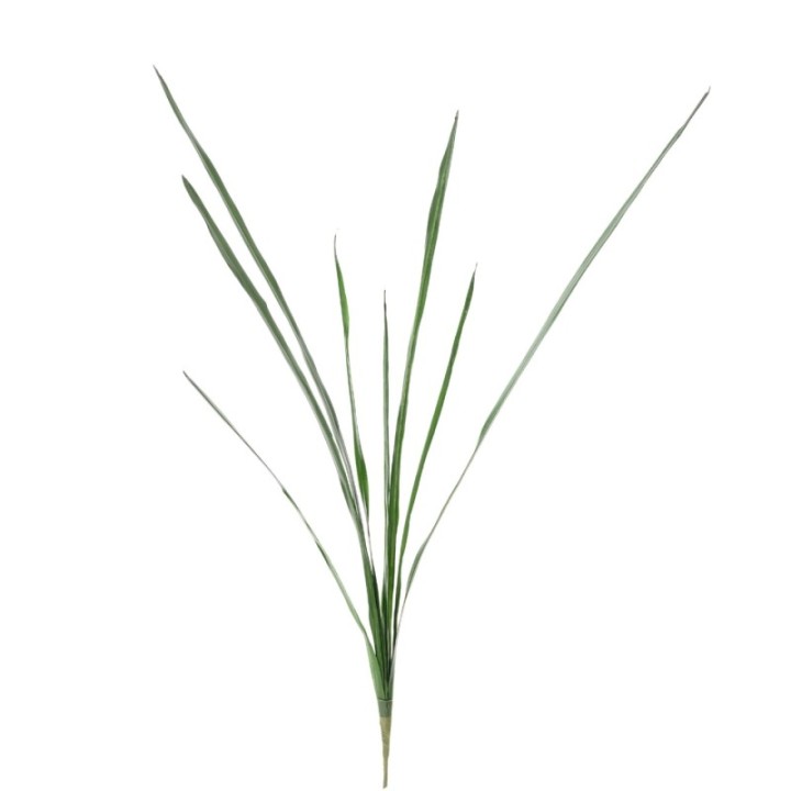 Künstlicher Cymbidium Blattzweig, ca 110cm, grün