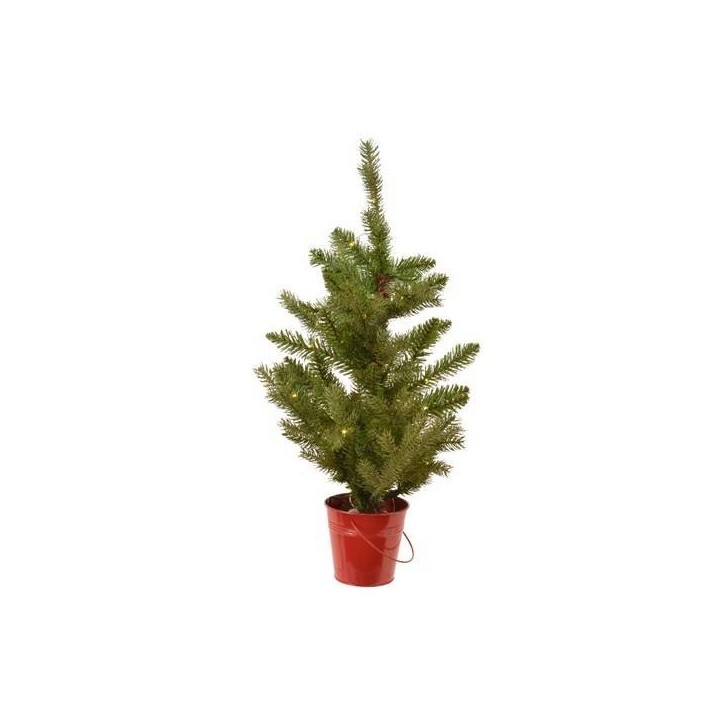 Mini-Tannenbaum Alpenlicht, 45cm – vorbeleuchtet