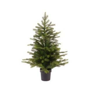 Mini-Christbaum Heimelig, PE-Nadeln, ca. 45cm
