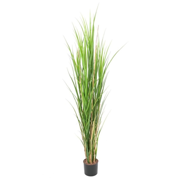 Künstliches Gras, 165 cm hoch, pflegeleicht und grün