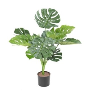 Künstlicher Philodendron, 75cm hoch, grün - Pflegeleicht!