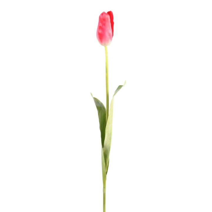 Künstliche Tulpe, pink, ca. 79cm hoch - Pflegeleicht!