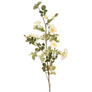 Künstliche Rose Mini Zweig, 100cm hoch, pflegeleicht