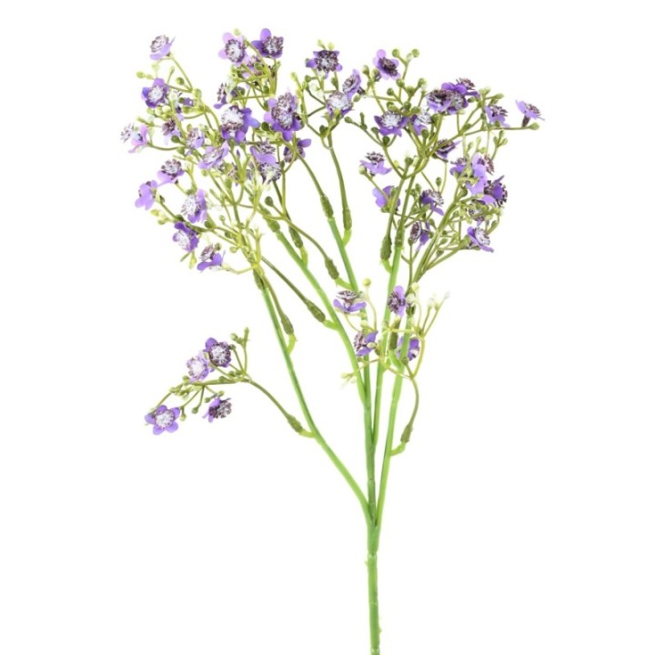 Künstliches Vergissmeinnicht, blau-lila, 50cm hoch